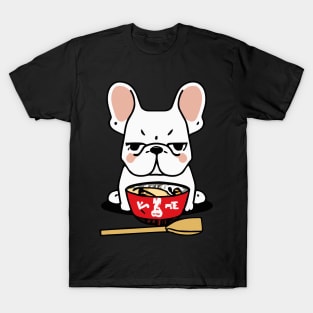 French Bulldog Japanese Funny Dog Owner Frenchie Funny Dog T-Shirt